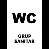 Indicator alb wc grup sanitar